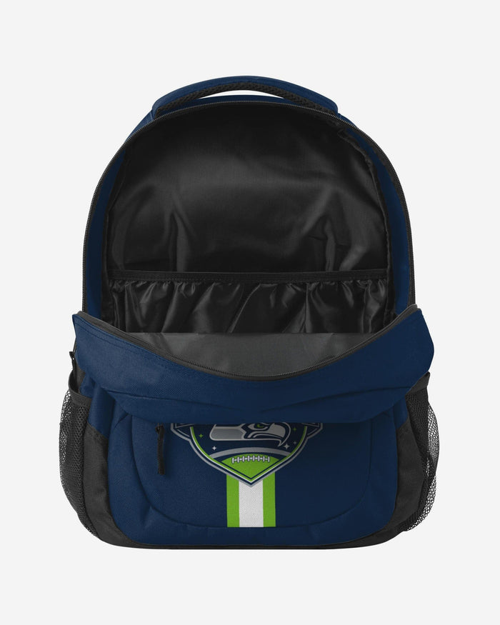 Seattle Seahawks Super Bowl LX Champions Action Backpack FOCO - FOCO.com
