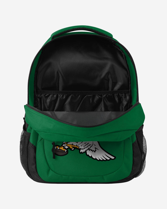 Philadelphia Eagles Kelly Green Action Backpack FOCO - FOCO.com