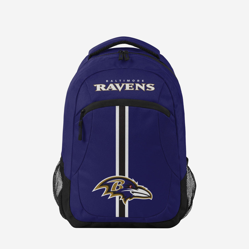 Baltimore Ravens Purple Alternate Color Action Backpack FOCO - FOCO.com