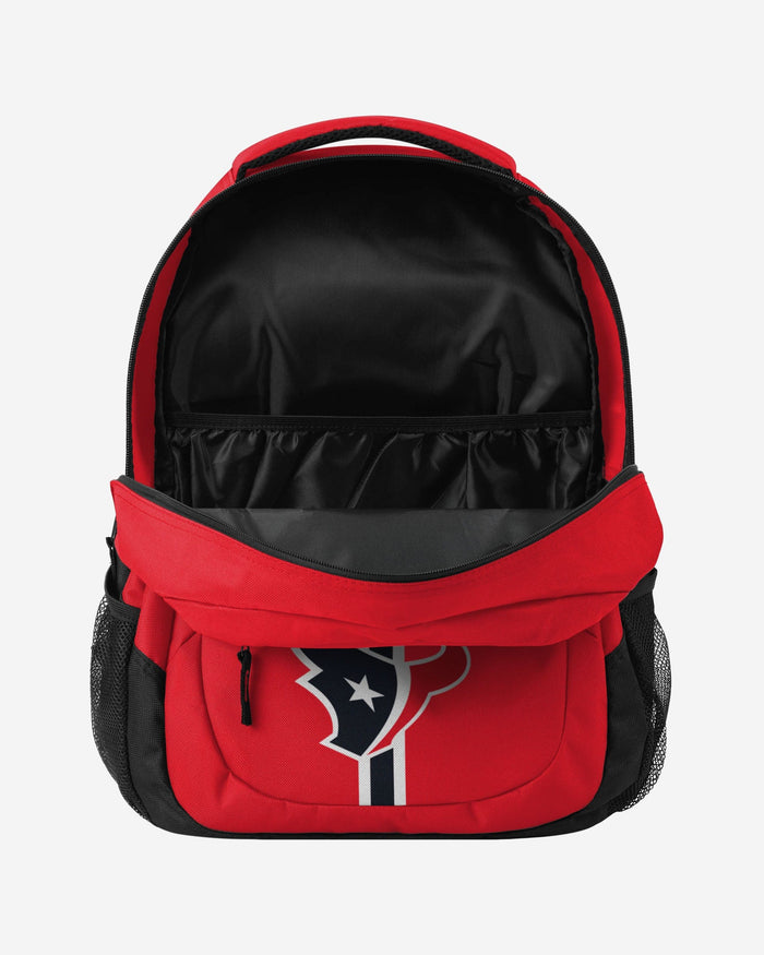 Houston Texans Red Alternate Color Action Backpack FOCO - FOCO.com