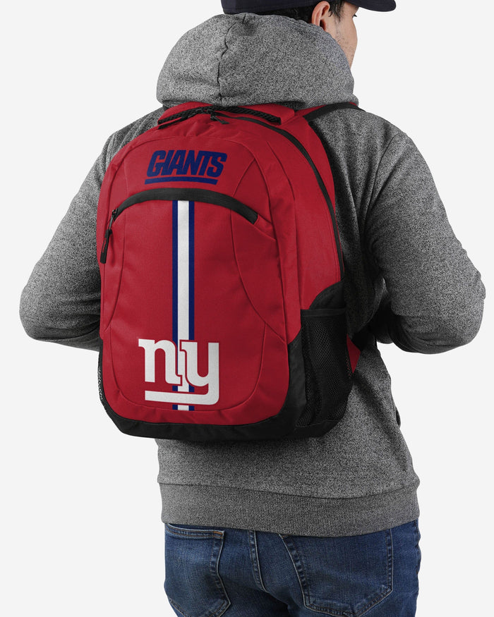 New York Giants Red Alternate Color Action Backpack FOCO - FOCO.com