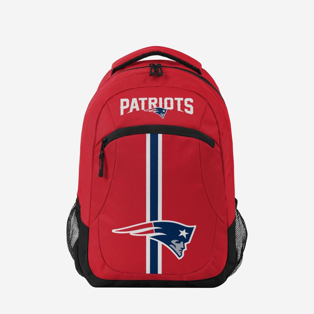 New England Patriots Red Alternate Color Action Backpack FOCO - FOCO.com