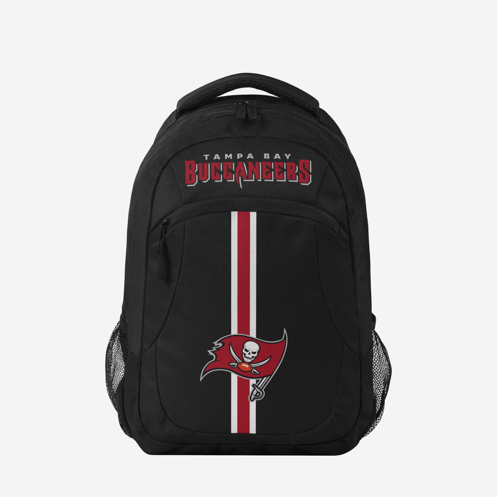 Tampa Bay Buccaneers Black Alternate Color Action Backpack FOCO - FOCO.com