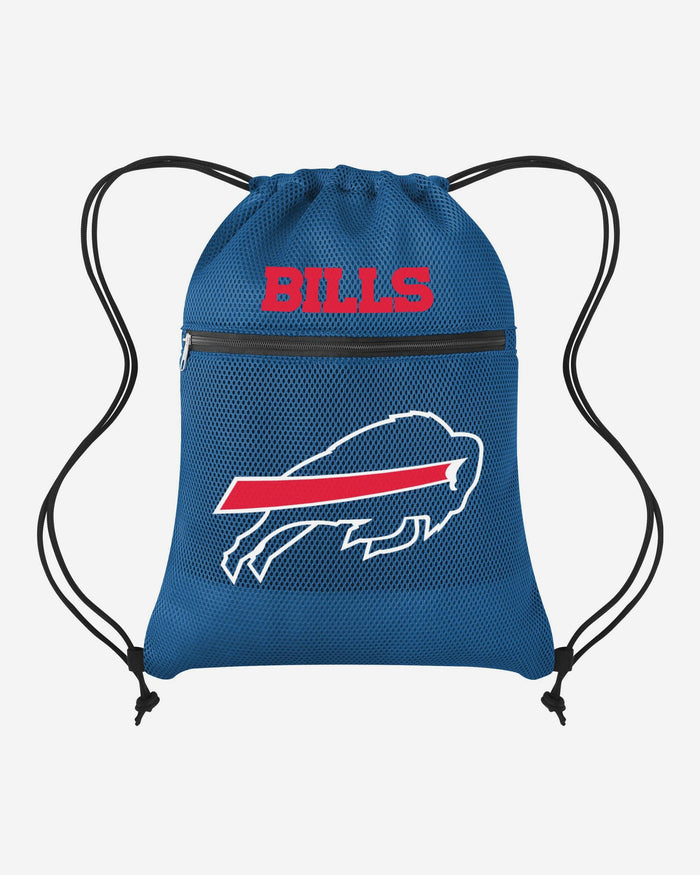 Buffalo Bills Mesh Pocket Drawstring Backpack FOCO - FOCO.com