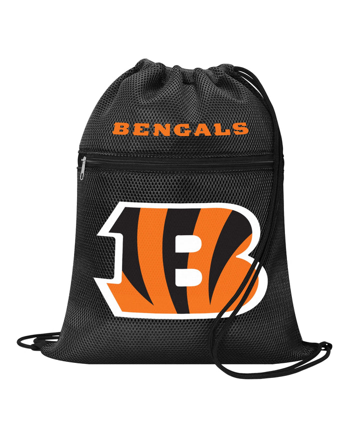 Cincinnati Bengals Mesh Pocket Drawstring Backpack