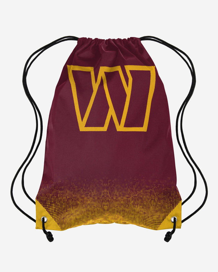 Washington Commanders Gradient Drawstring Backpack FOCO - FOCO.com