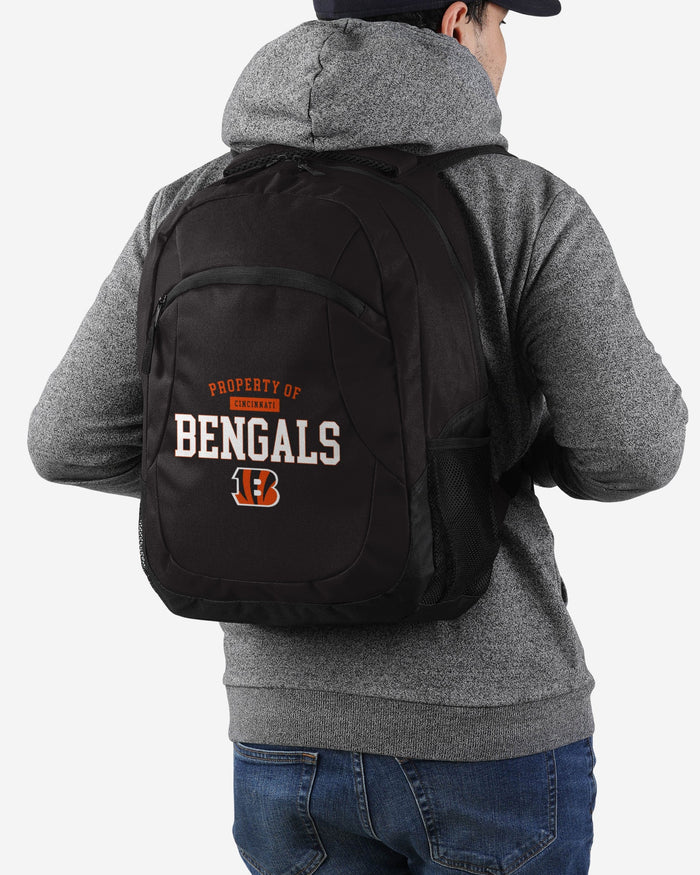 Cincinnati Bengals Property Of Action Backpack FOCO - FOCO.com