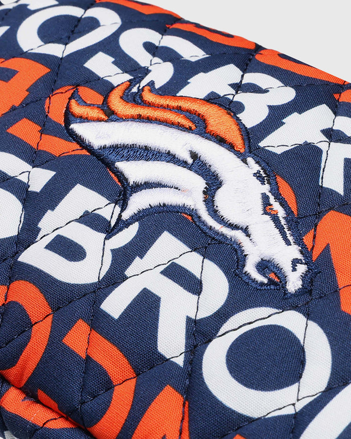 Denver Broncos Quilted Printed Wristlet FOCO - FOCO.com
