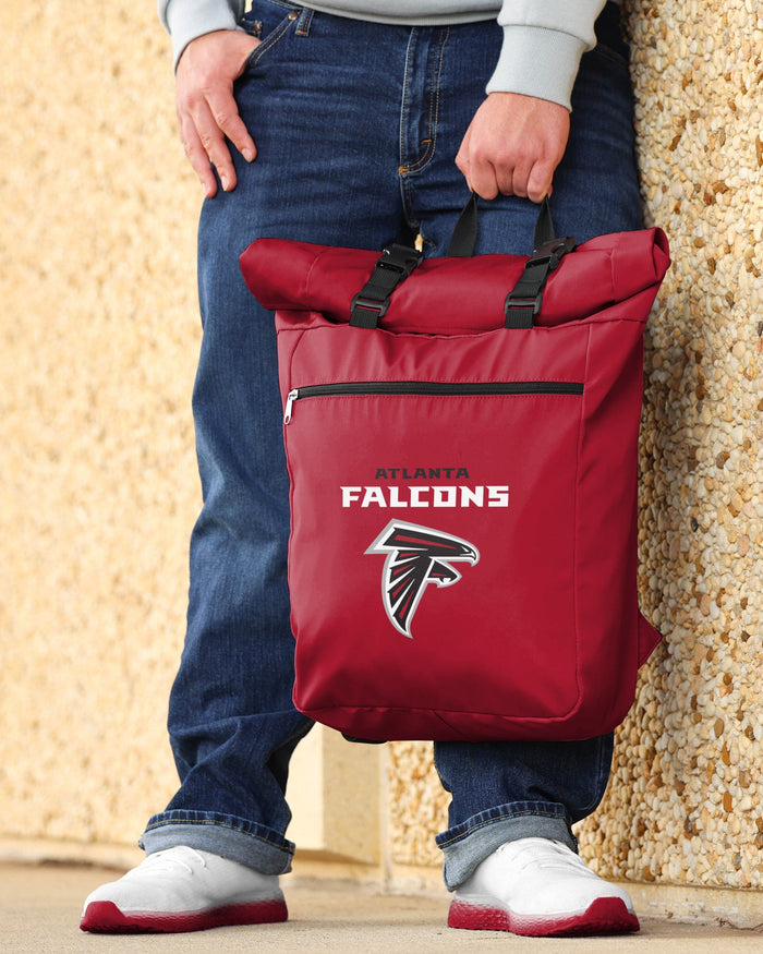 Atlanta Falcons Rollup Backpack FOCO - FOCO.com