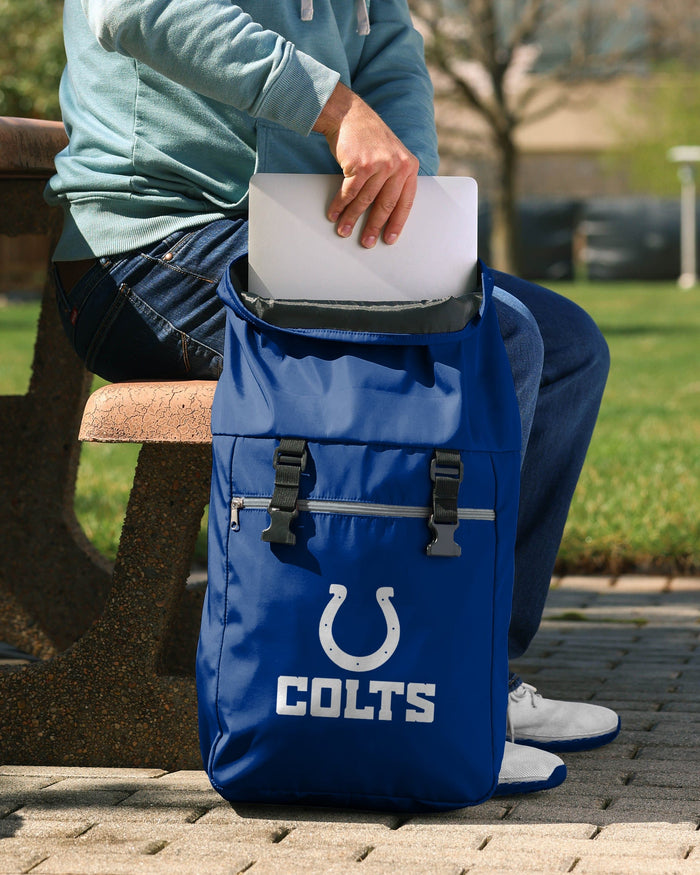 Indianapolis Colts Rollup Backpack FOCO - FOCO.com