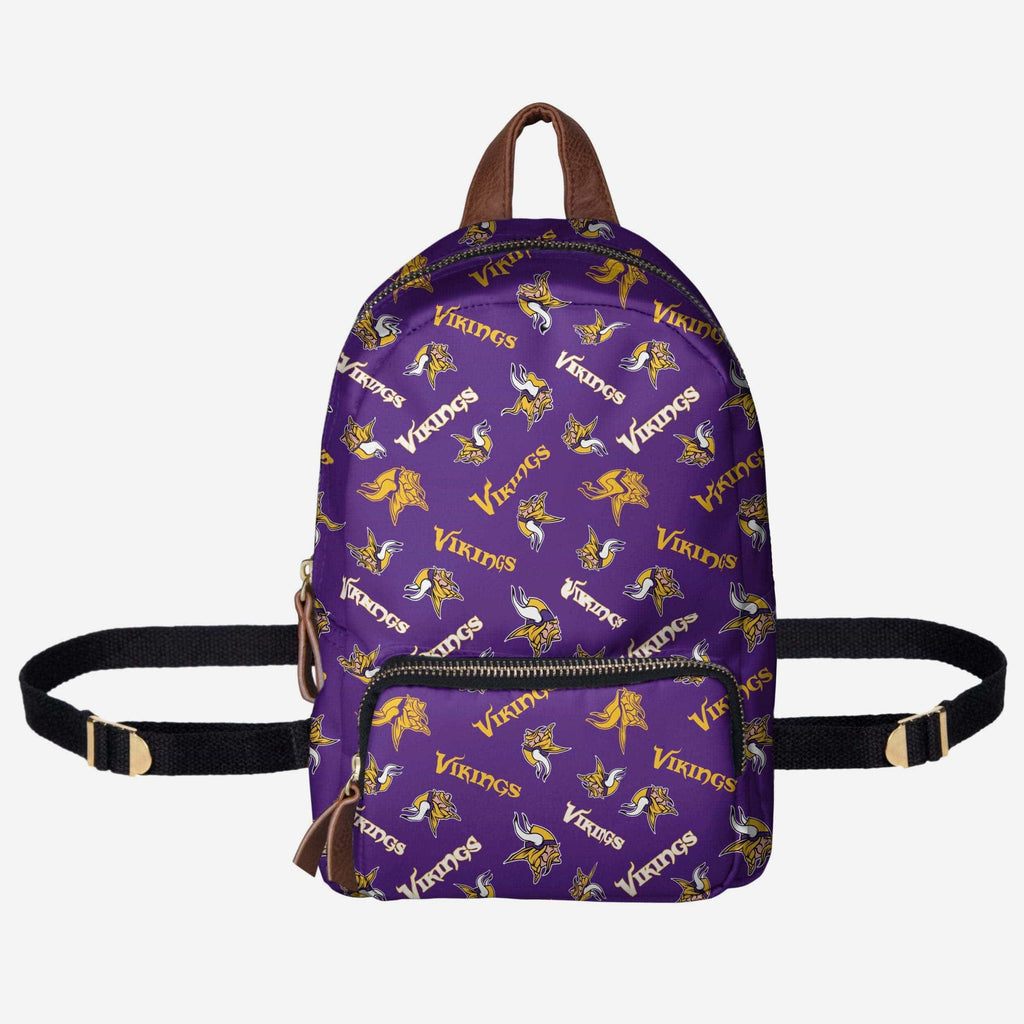 Minnesota Vikings Printed Collection Mini Backpack FOCO - FOCO.com