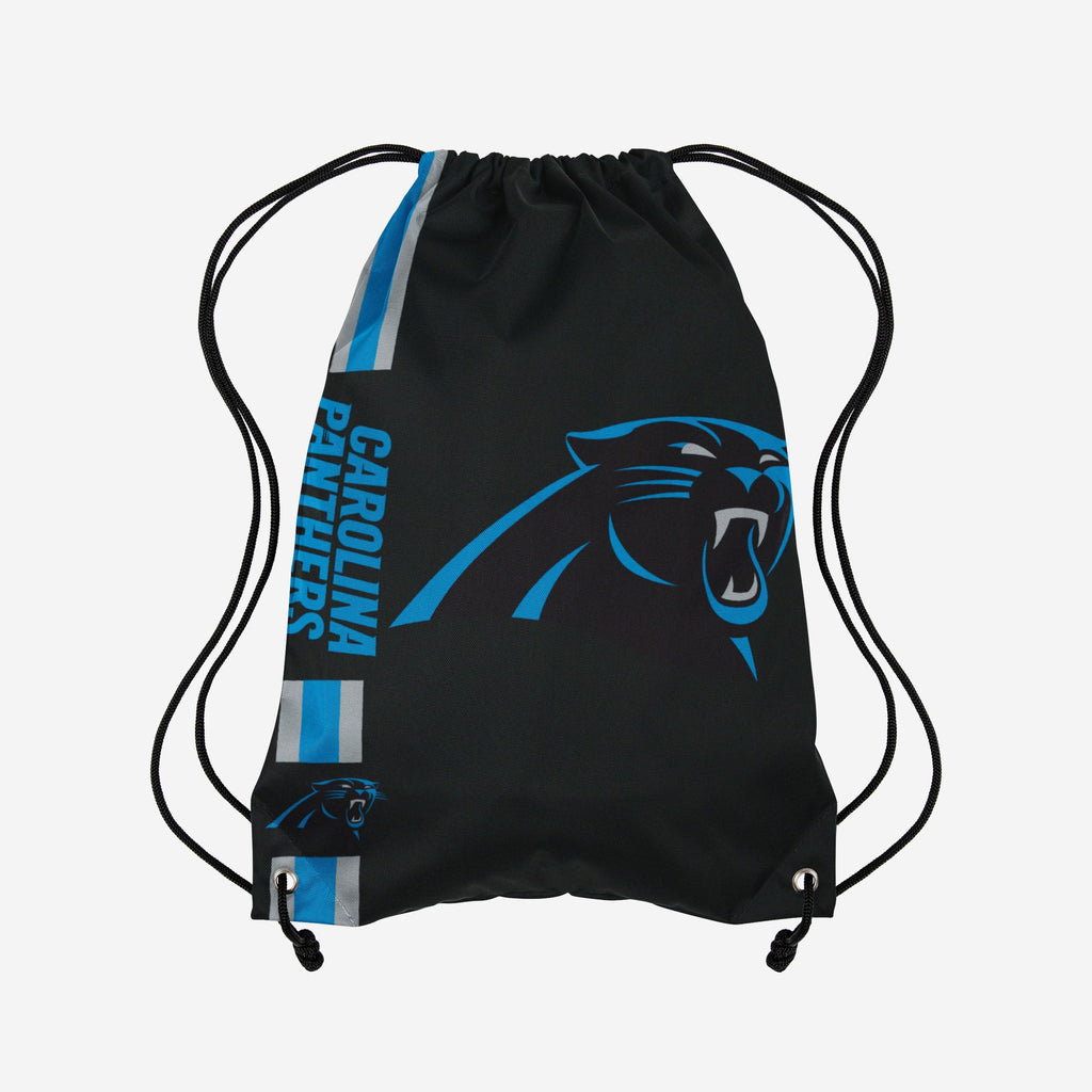 Carolina Panthers Big Logo Side Stripe Drawstring FOCO - FOCO.com