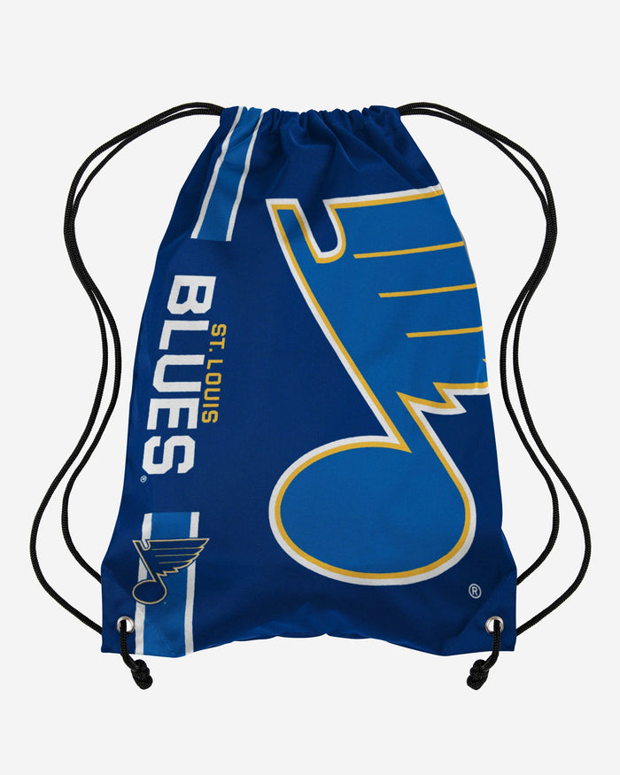 St Louis Blues Big Logo Drawstring Backpack FOCO - FOCO.com