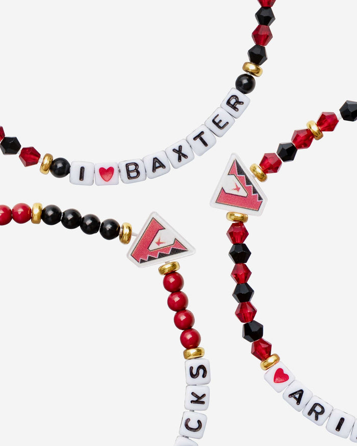 Arizona Diamondbacks 3 Pack Friendship Bracelet FOCO - FOCO.com