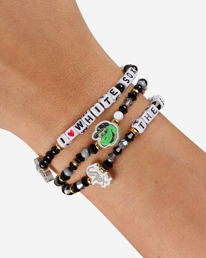 Chicago White Sox 3 Pack Friendship Bracelet FOCO - FOCO.com