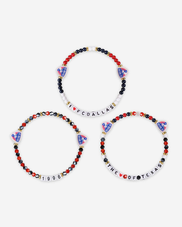 FC Dallas 3 Pack Friendship Bracelet FOCO - FOCO.com