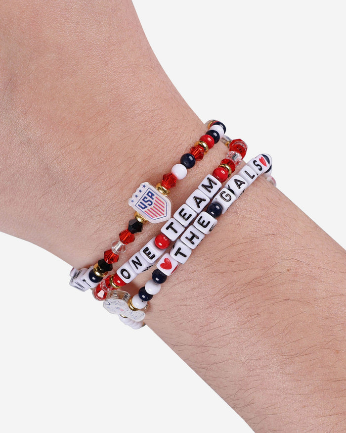 US Womens National Team 3 Pack Friendship Bracelet FOCO - FOCO.com