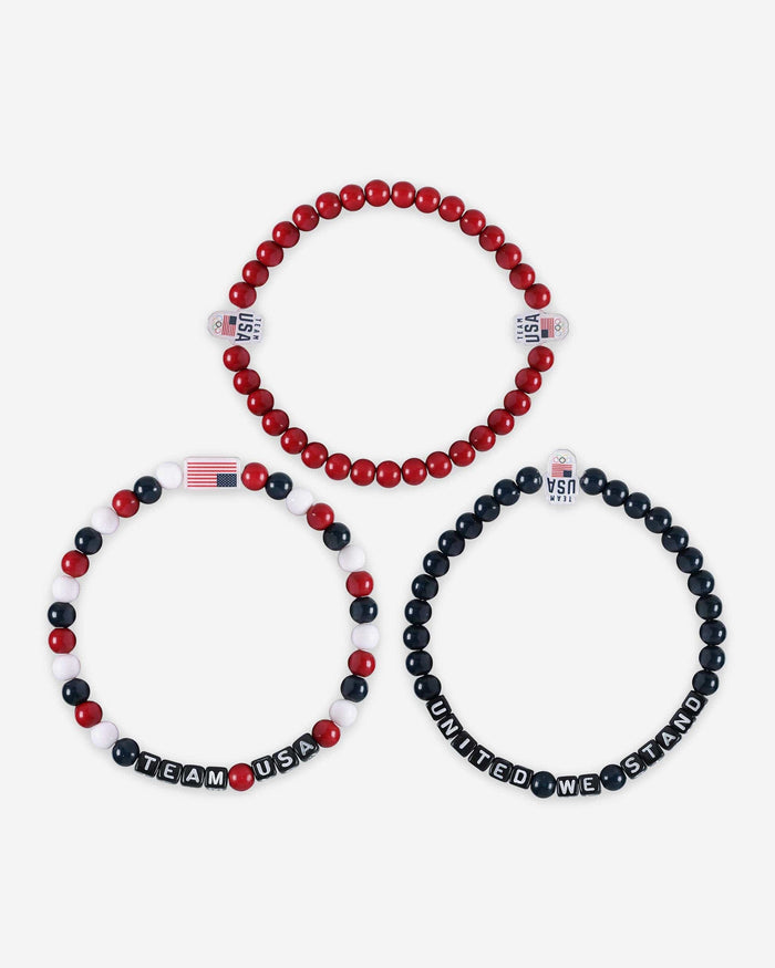 Team USA 3 Pack Beaded Friendship Bracelet FOCO - FOCO.com