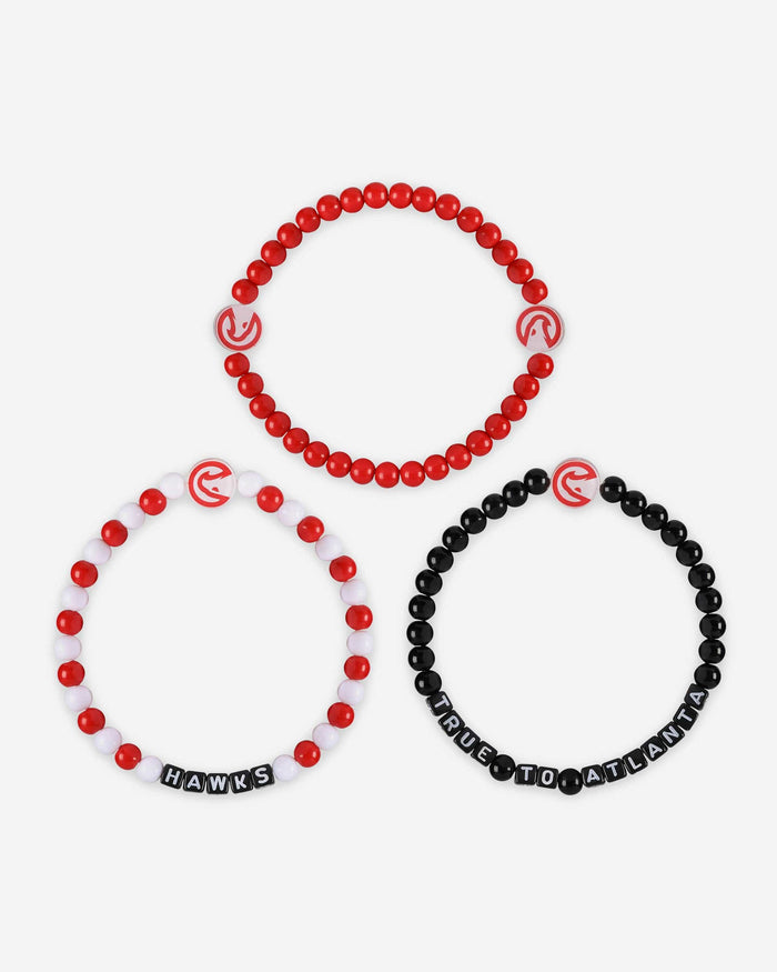 Atlanta Hawks 3 Pack Beaded Friendship Bracelet FOCO - FOCO.com