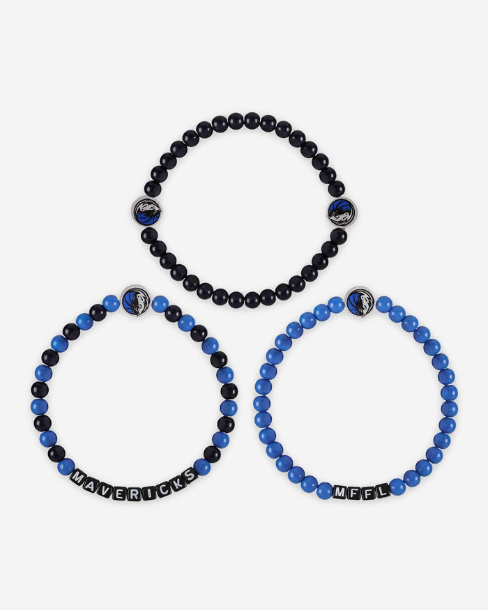 Dallas Mavericks 3 Pack Beaded Friendship Bracelet FOCO - FOCO.com