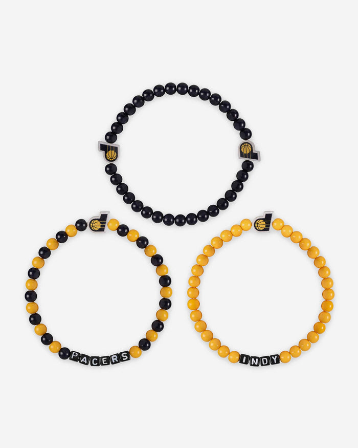 Indiana Pacers 3 Pack Beaded Friendship Bracelet FOCO - FOCO.com