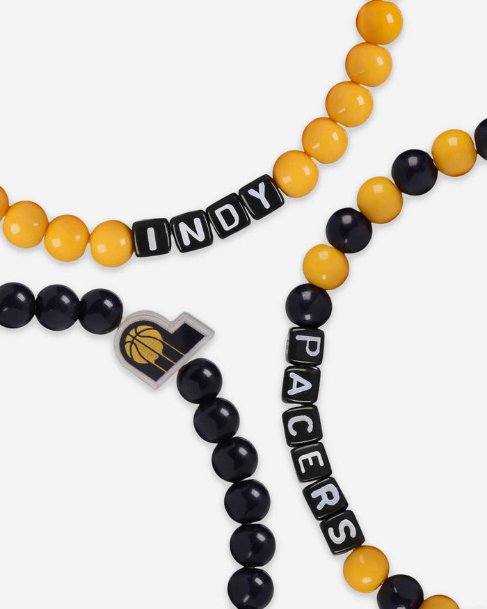 Indiana Pacers 3 Pack Beaded Friendship Bracelet FOCO - FOCO.com