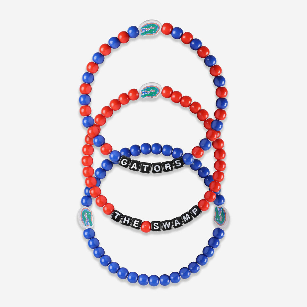 Florida Gators 3 Pack Beaded Friendship Bracelet FOCO - FOCO.com