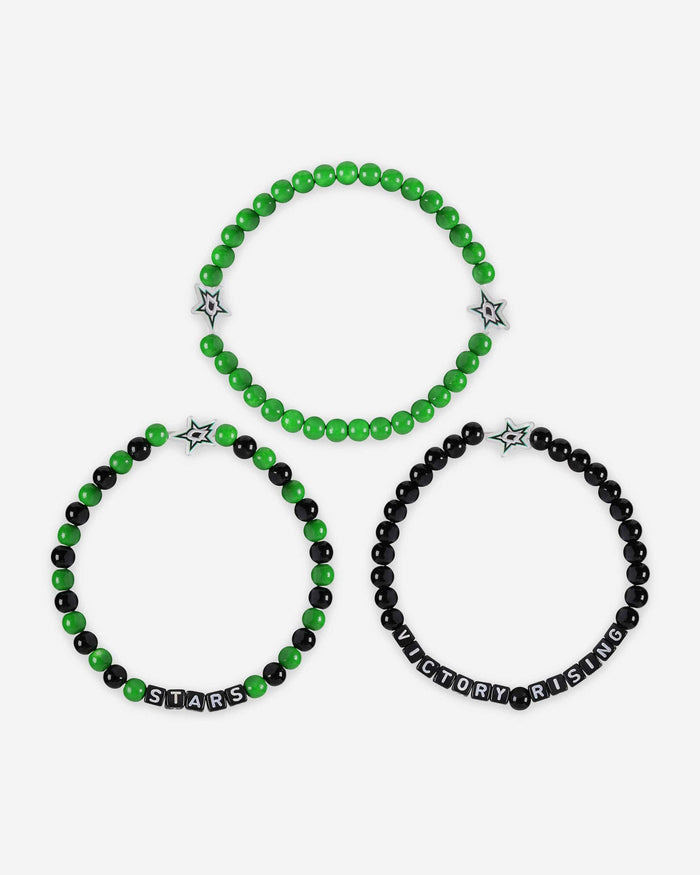 Dallas Stars 3 Pack Beaded Friendship Bracelet FOCO - FOCO.com