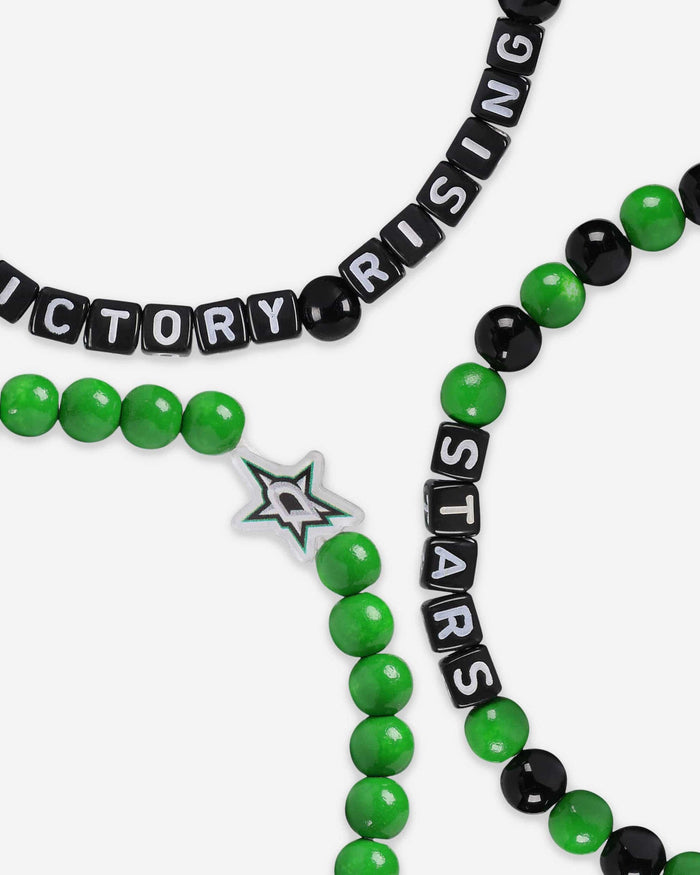 Dallas Stars 3 Pack Beaded Friendship Bracelet FOCO - FOCO.com