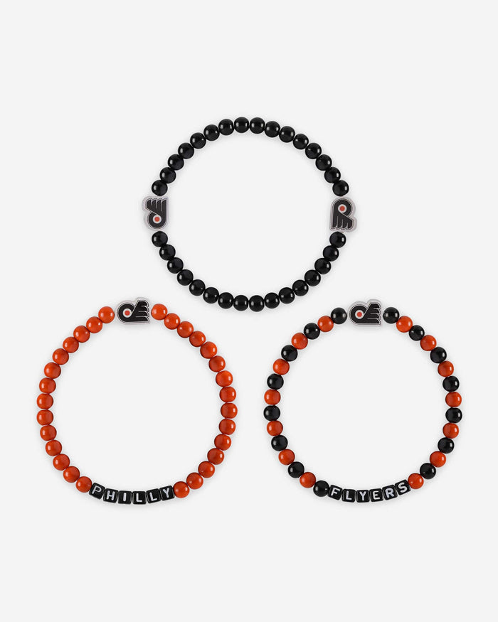 Philadelphia Flyers 3 Pack Beaded Friendship Bracelet FOCO - FOCO.com