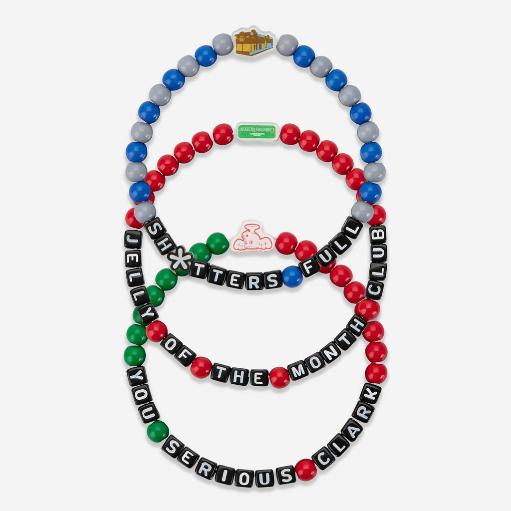 National Lampoons Christmas Vacation 3 Pack Beaded Friendship Bracelet FOCO - FOCO.com