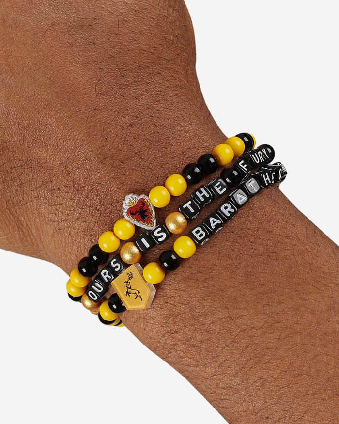 Game of Thrones™ House Baratheon 3 Pack Beaded Friendship Bracelet FOCO - FOCO.com