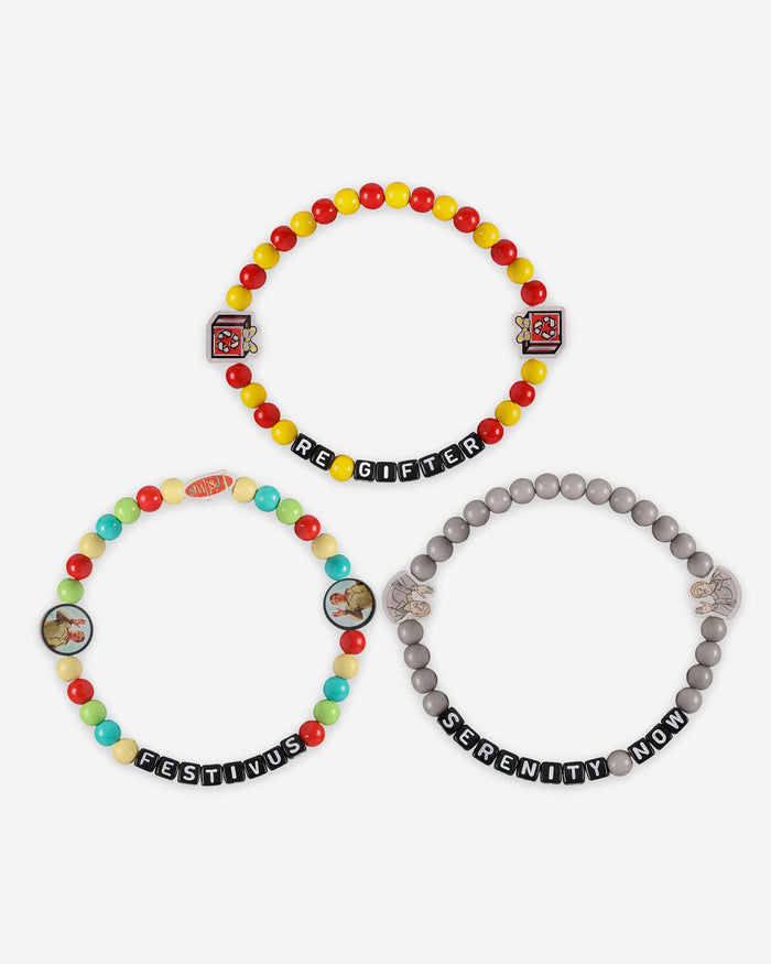 Frank Costanza & Festivus Seinfeld 3 Pack Beaded Friendship Bracelet FOCO - FOCO.com