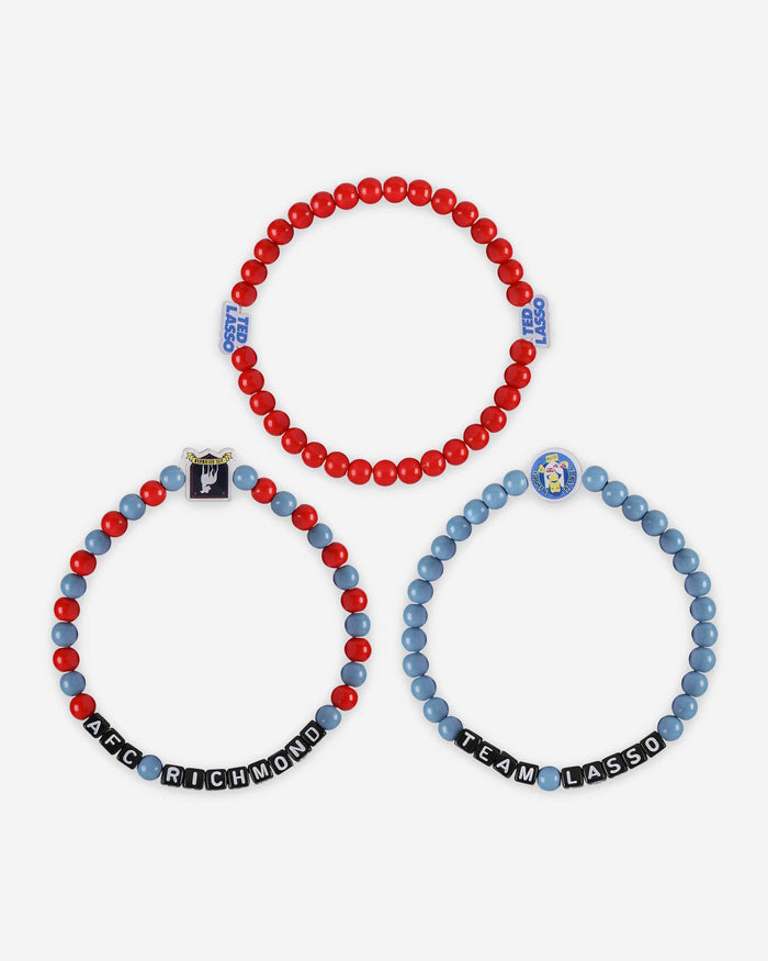 AFC Richmond Ted Lasso™ 3 Pack Beaded Friendship Bracelet FOCO - FOCO.com