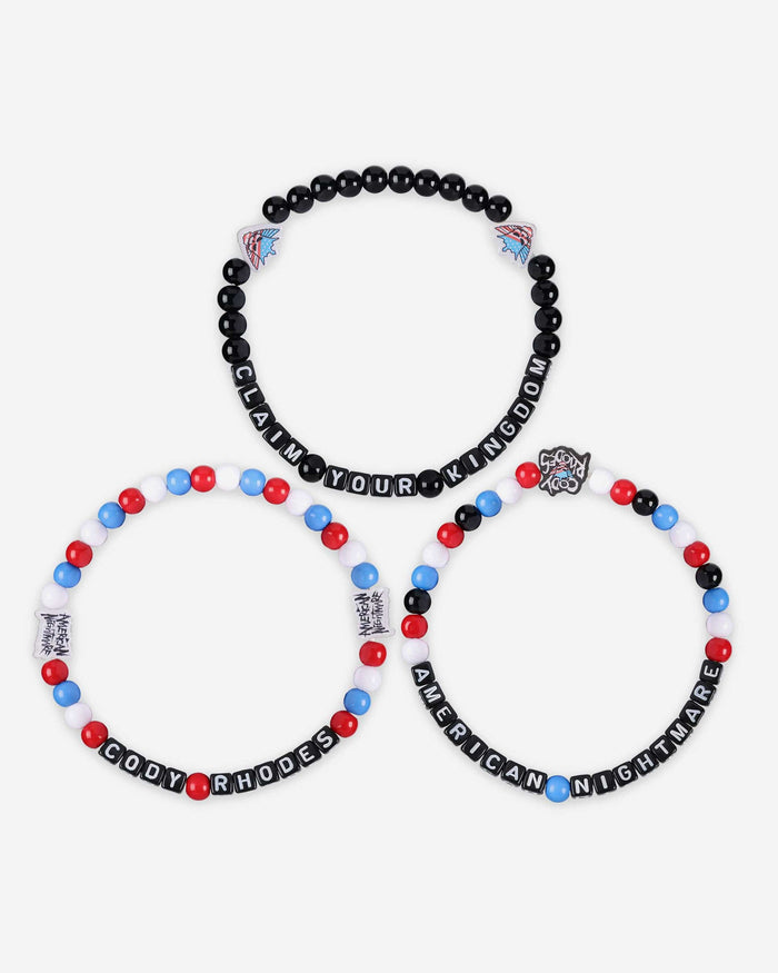 Cody Rhodes WWE 3 Pack Friendship Bracelet FOCO - FOCO.com