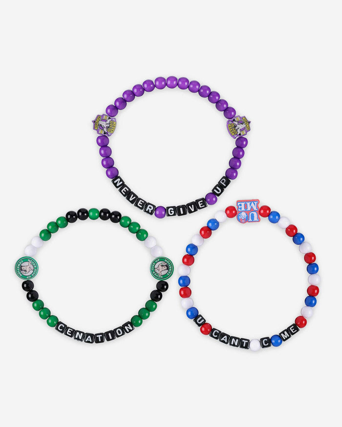 John Cena WWE 3 Pack Friendship Bracelet FOCO - FOCO.com