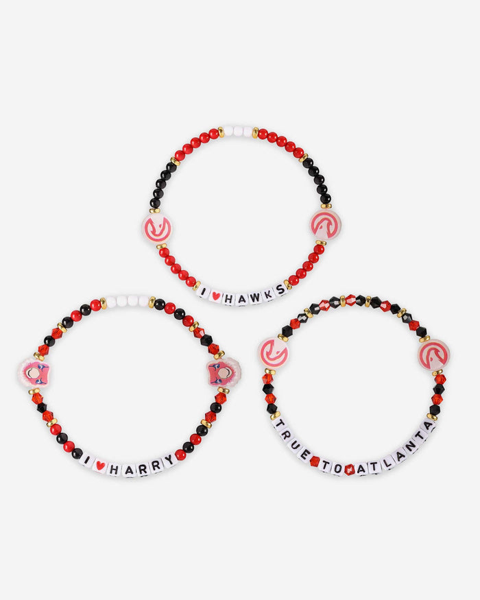 Atlanta Hawks 3 Pack Friendship Bracelet FOCO - FOCO.com