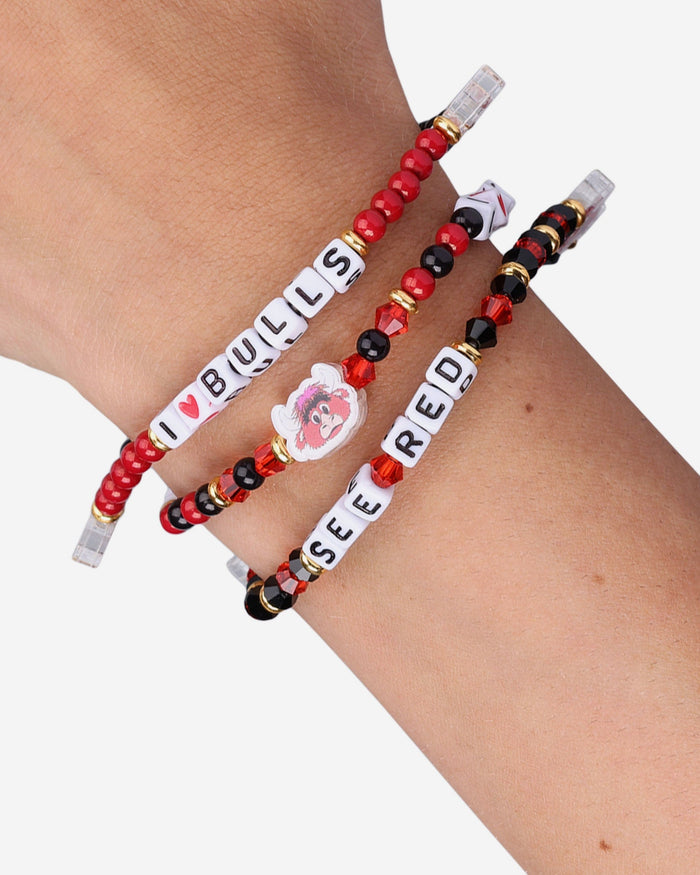 Chicago Bulls 3 Pack Friendship Bracelet FOCO - FOCO.com