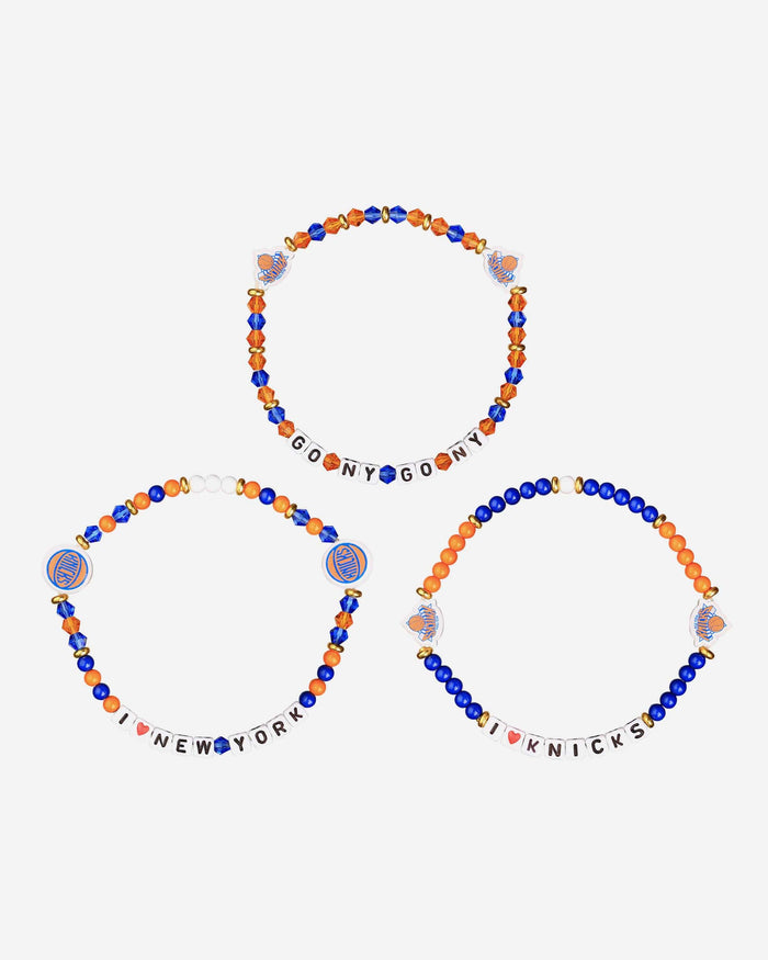 New York Knicks 3 Pack Friendship Bracelet FOCO - FOCO.com