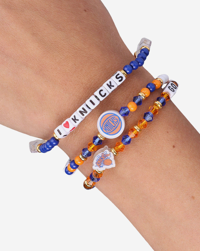 New York Knicks 3 Pack Friendship Bracelet FOCO - FOCO.com