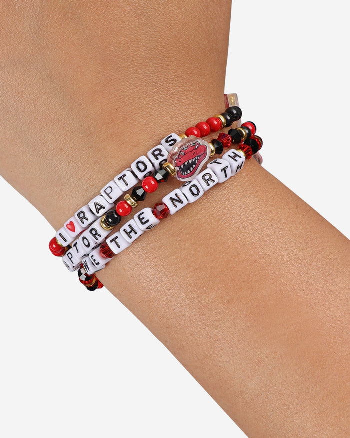 Toronto Raptors 3 Pack Friendship Bracelet FOCO - FOCO.com