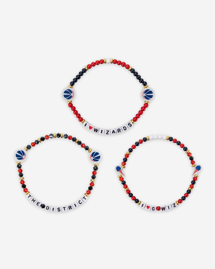 Washington Wizards 3 Pack Friendship Bracelet FOCO - FOCO.com