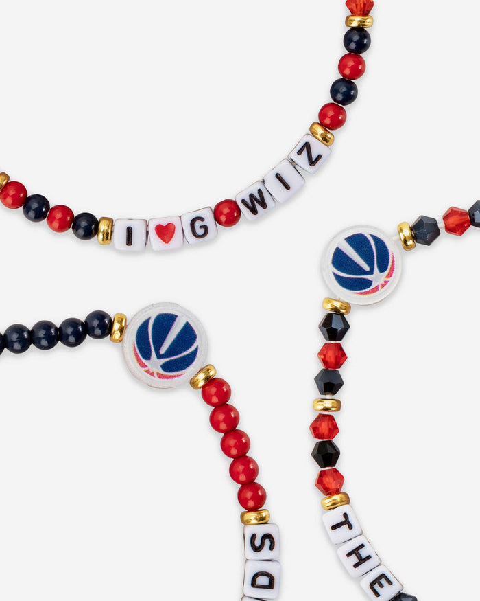 Washington Wizards 3 Pack Friendship Bracelet FOCO - FOCO.com