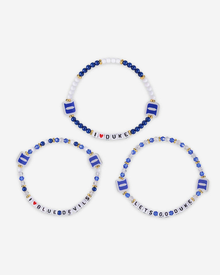 Duke Blue Devils 3 Pack Friendship Bracelet FOCO - FOCO.com