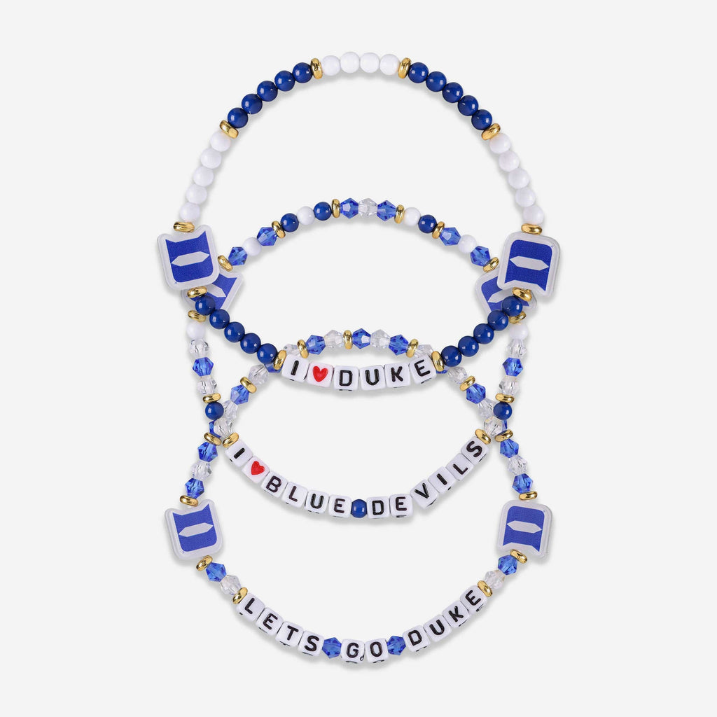 Duke Blue Devils 3 Pack Friendship Bracelet FOCO - FOCO.com