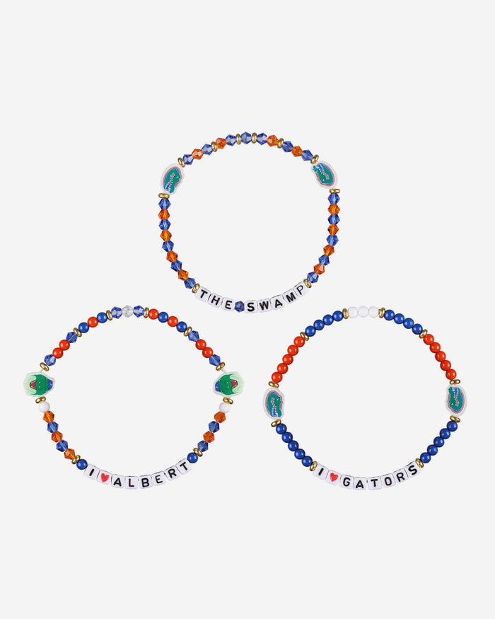 Florida Gators 3 Pack Friendship Bracelet FOCO - FOCO.com