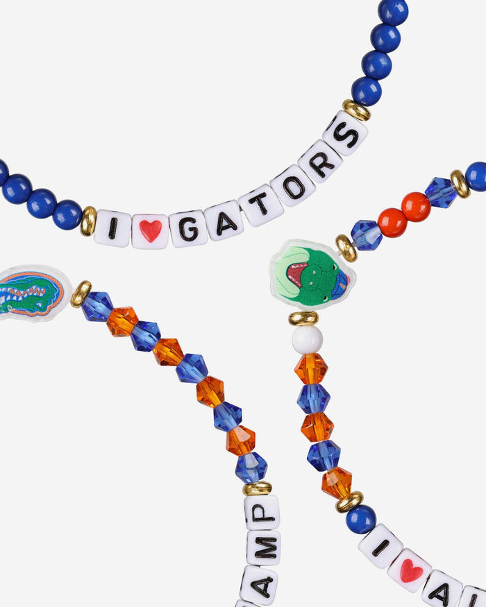 Florida Gators 3 Pack Friendship Bracelet FOCO - FOCO.com