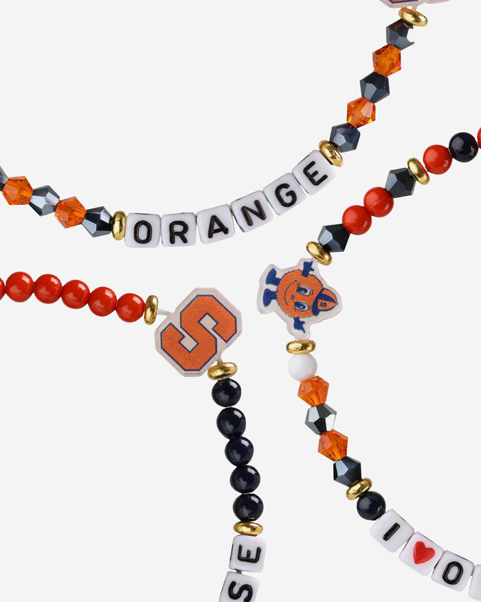 Syracuse Orange 3 Pack Friendship Bracelet FOCO - FOCO.com