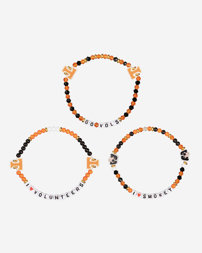 Tennessee Volunteers 3 Pack Friendship Bracelet FOCO - FOCO.com