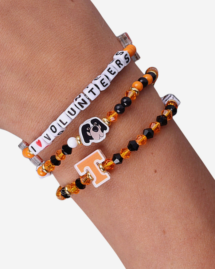 Tennessee Volunteers 3 Pack Friendship Bracelet FOCO - FOCO.com